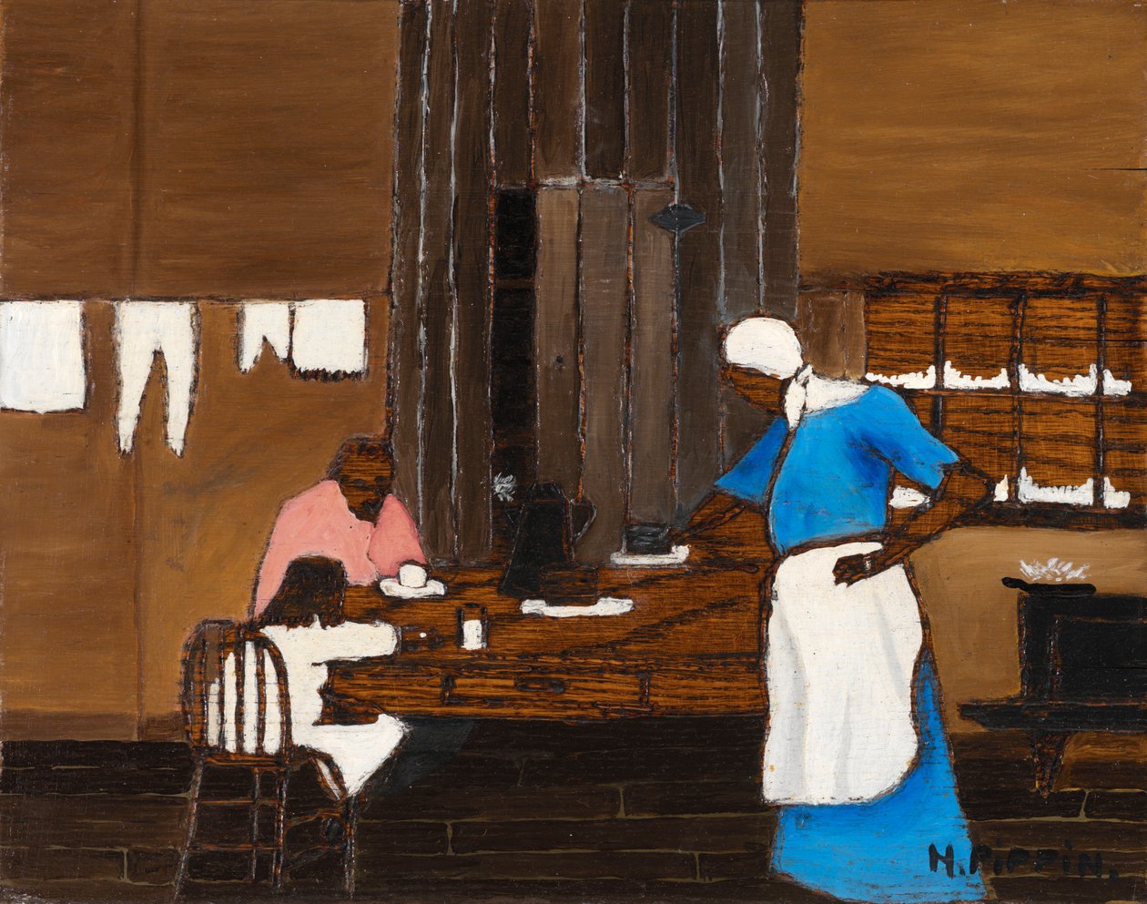 Nadverstid af Horace Pippin