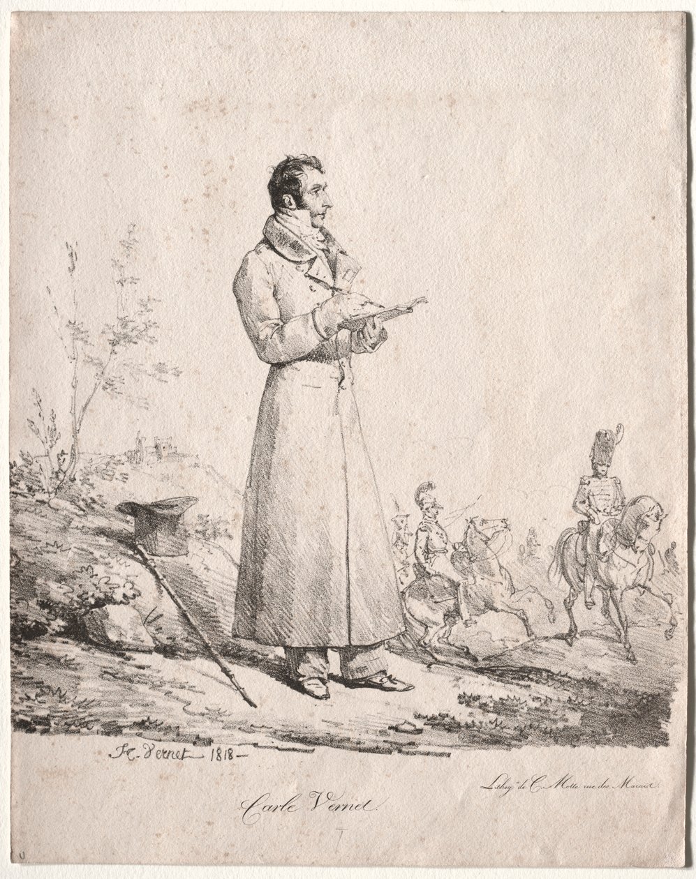 Antoine Charles Horace Vernet, kaldet Carle af Emile Jean Horace Vernet