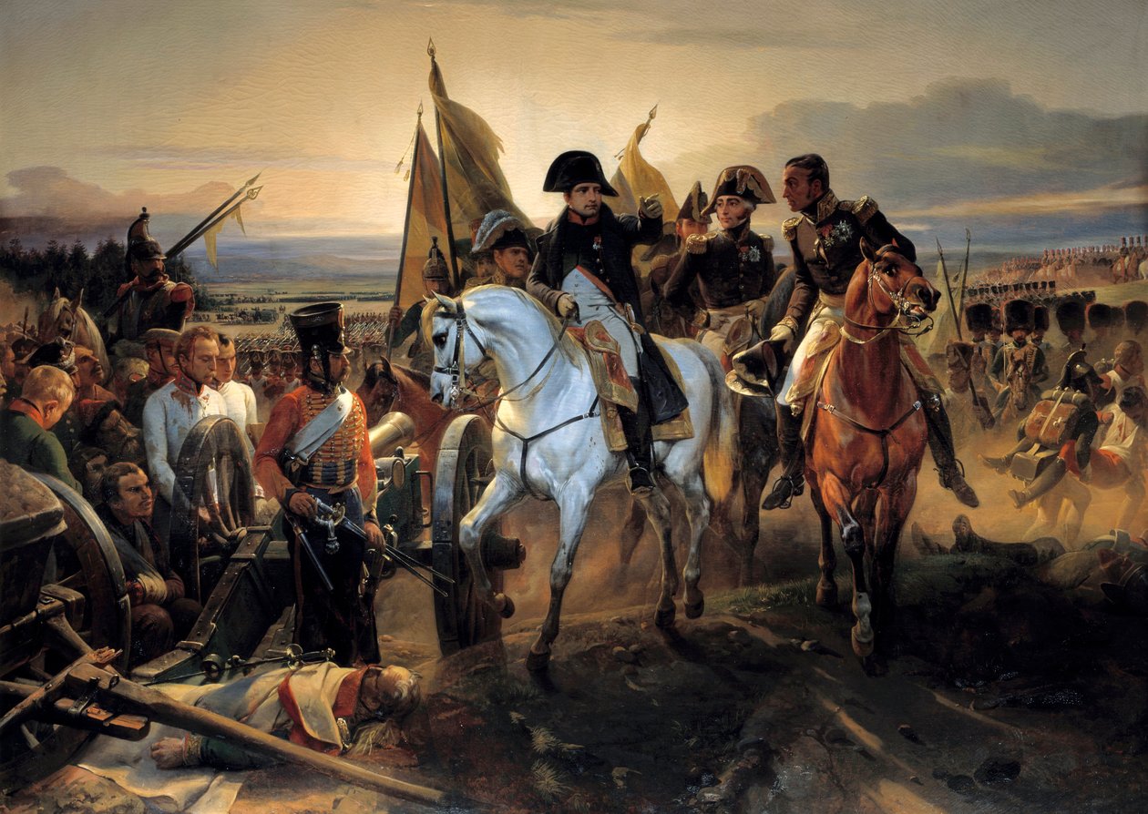 Ved slaget ved Friedland den 14. juni af Emile Jean Horace Vernet