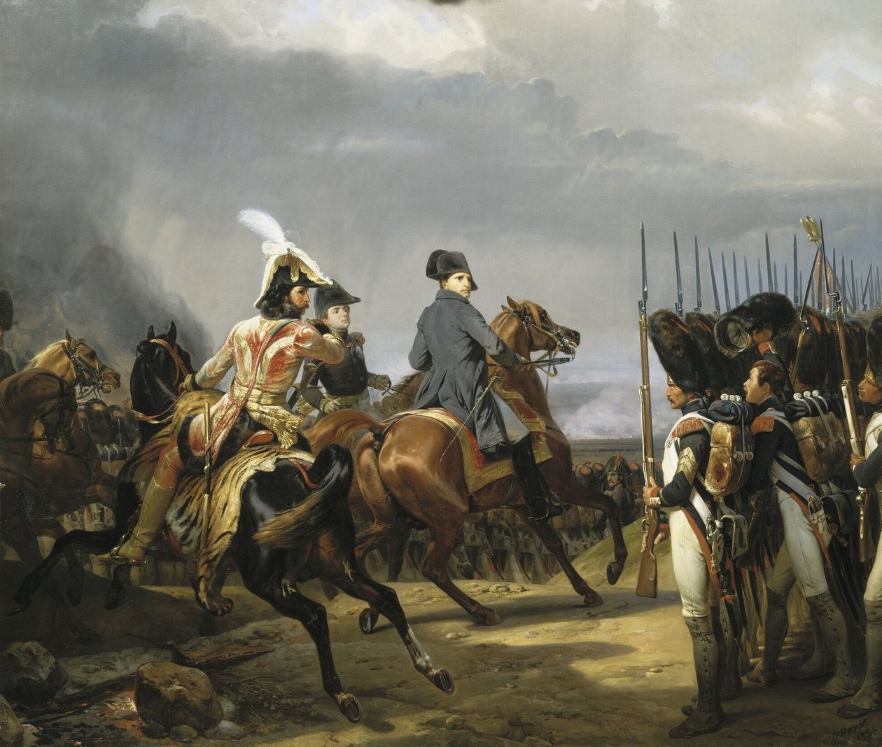 Slaget ved Jena. 14. oktober 1806 af Horace Vernet