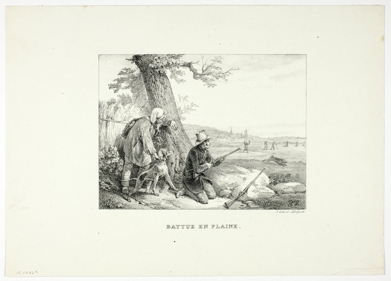 Let slået af Emile Jean Horace Vernet