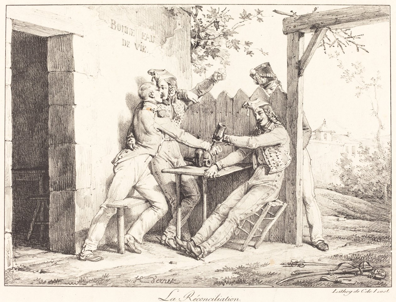 La Forsoning af Emile Jean Horace Vernet