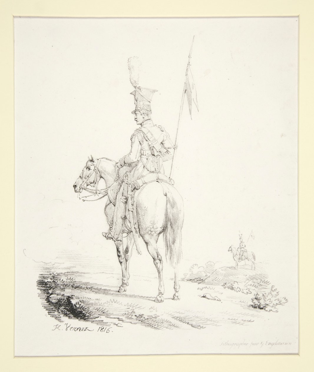 Udvalgte Lancer af Emile Jean Horace Vernet