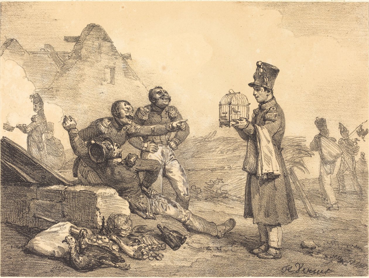 Min korporal, det kunne jeg kun have af Emile Jean Horace Vernet