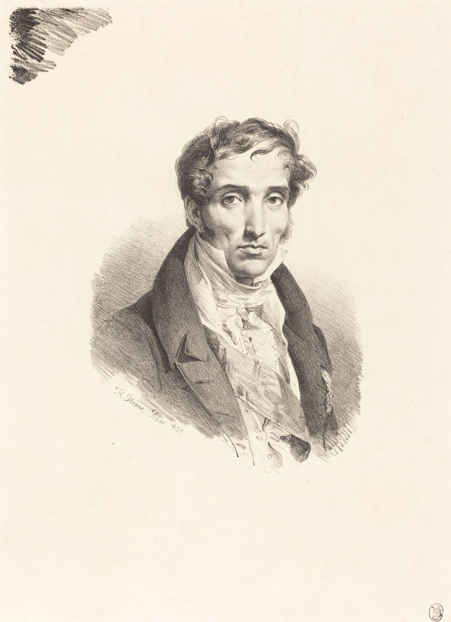 Pierre Guerin af Emile Jean Horace Vernet