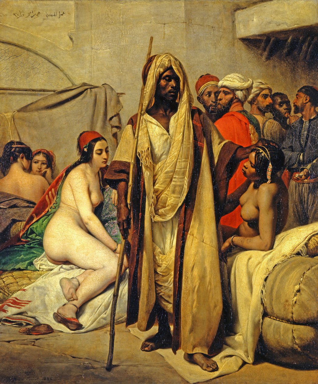 Slavemarked af Horace Vernet