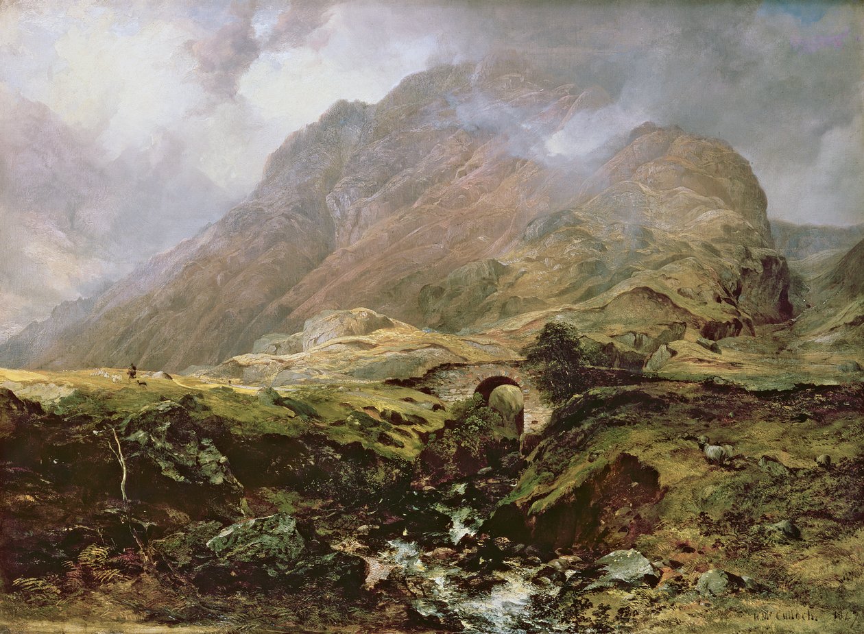 Glencoe, 1847 af Horatio McCulloch