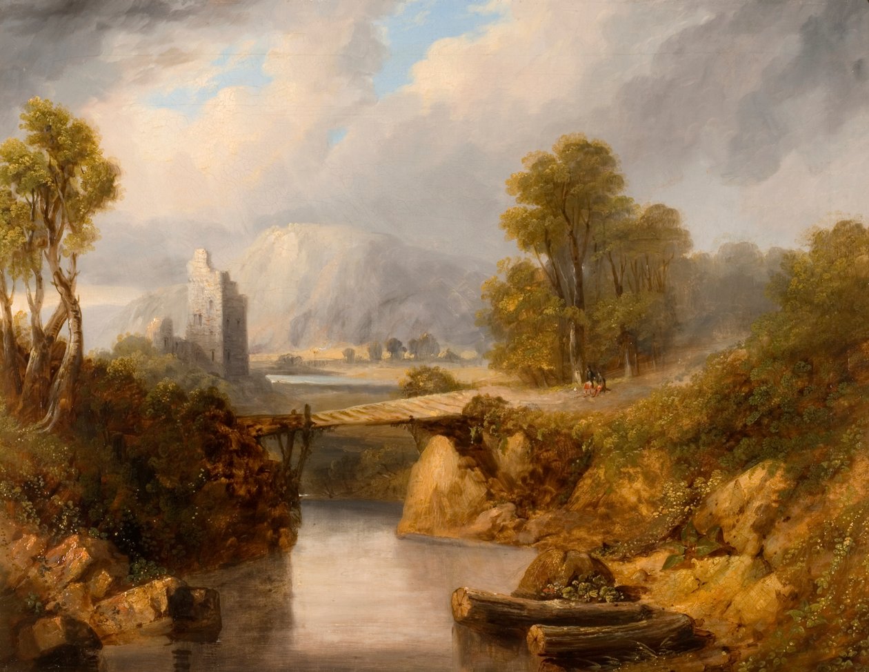 Inverlochy (olie på lærred) af Horatio McCulloch