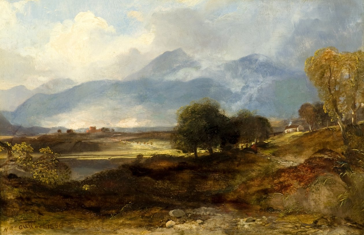 Landskab af Horatio McCulloch