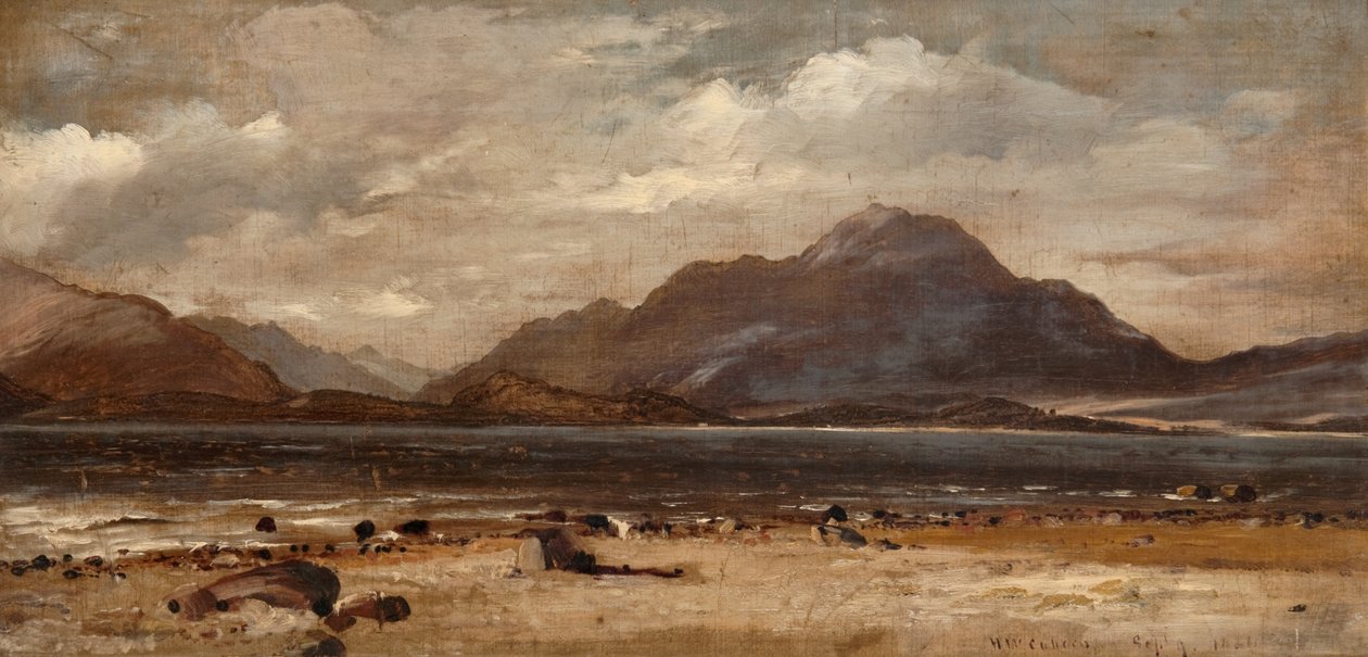 Loch Lomond og Ben Lomond, 1846 af Horatio McCulloch