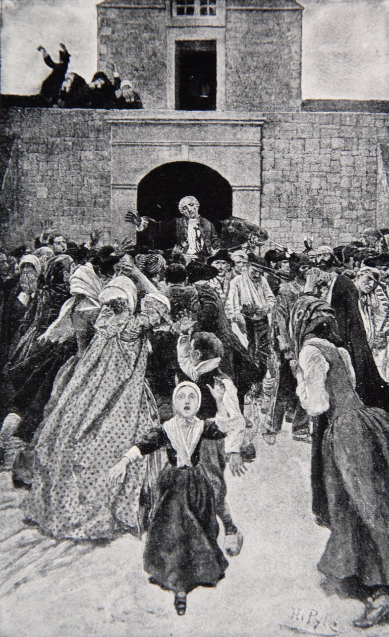 Montcalms fald af Howard Pyle