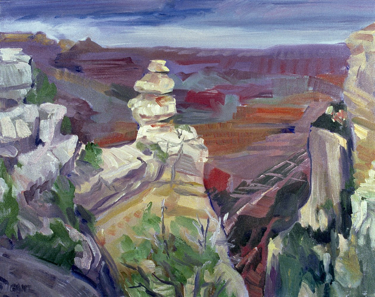 Famous Rock, Grand Canyon, 2000 af Howard Ganz