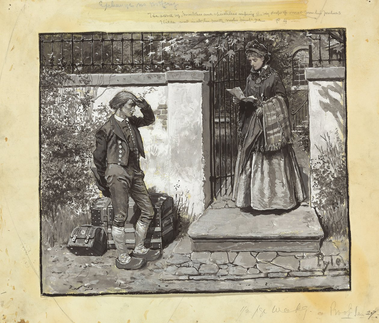 Introduktionsbrev af Howard Pyle