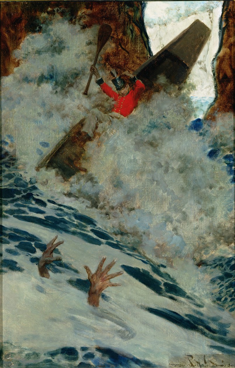 The Boat and I Got by him with a Rush, fra 