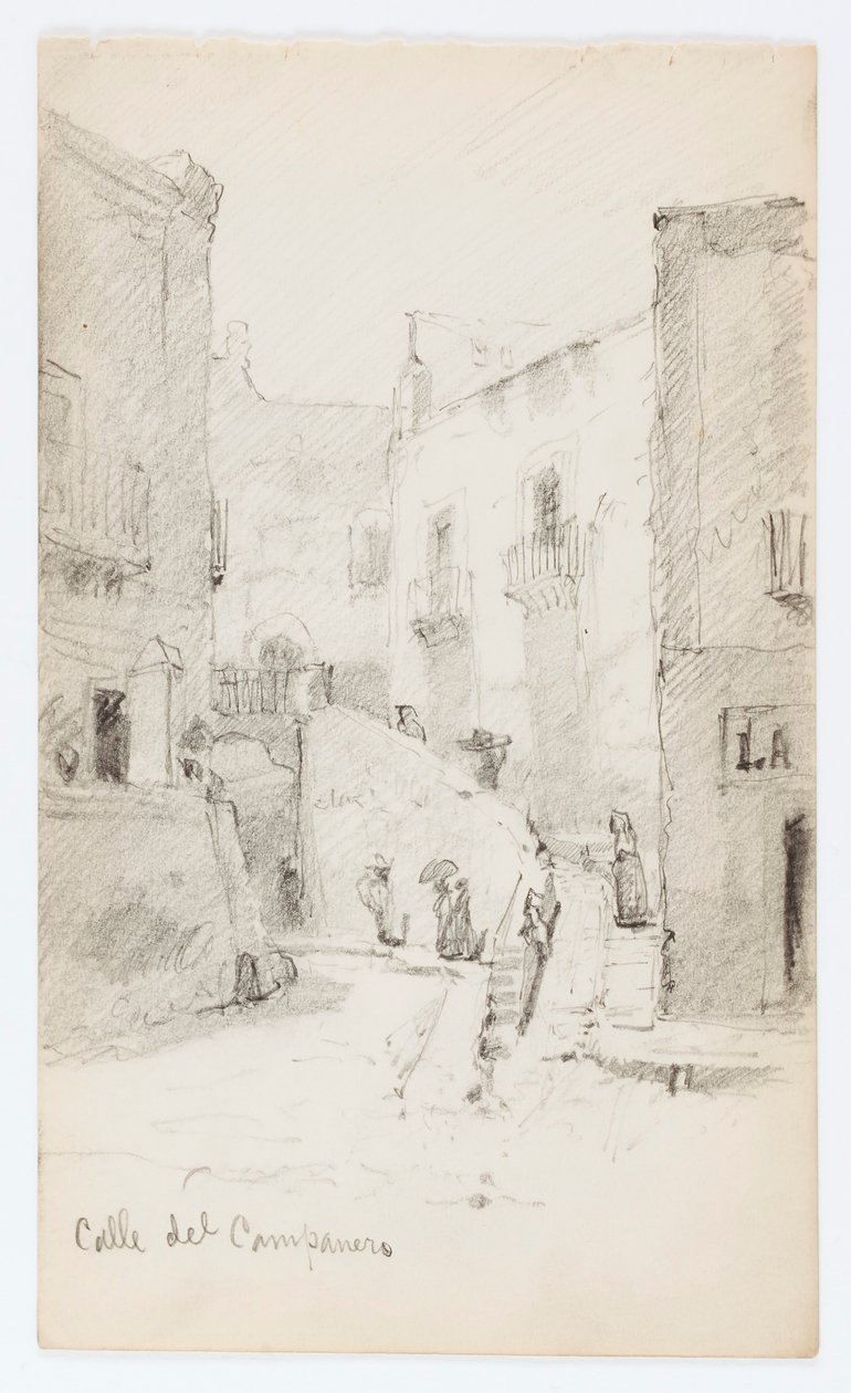 Calle del Campanero af Howard Russell Butler
