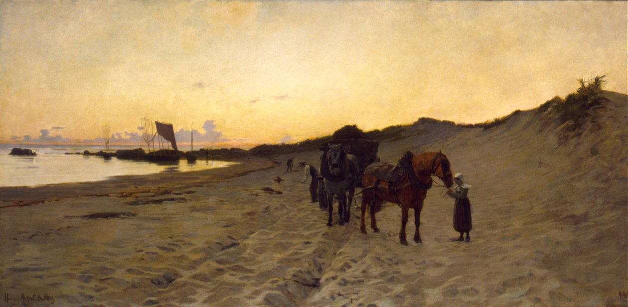 Tangsamlerne, 1886. af Howard Russell Butler