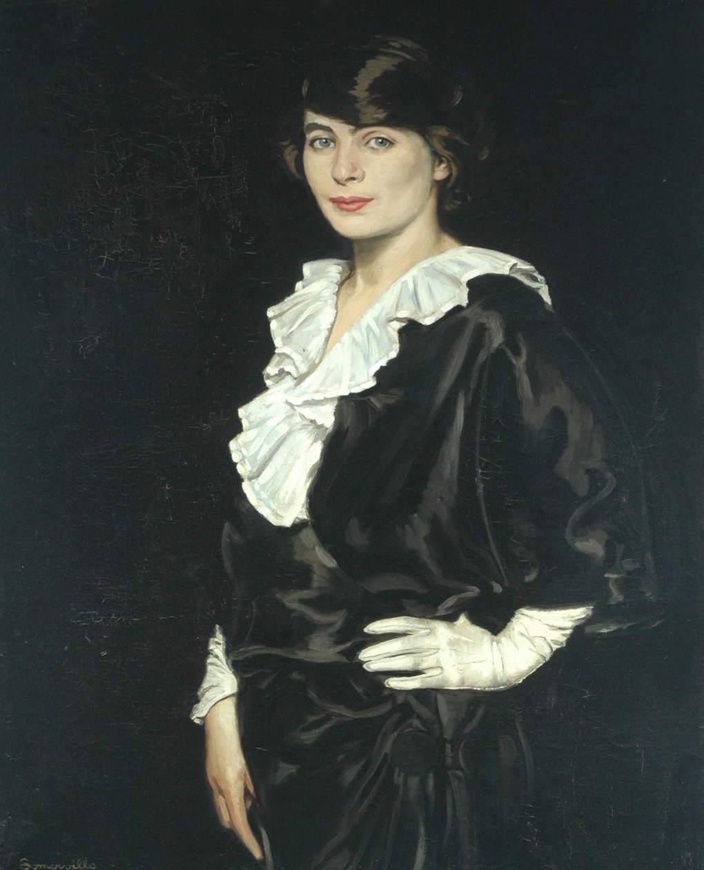 Gipsy (olie på lærred) af Howard Somerville