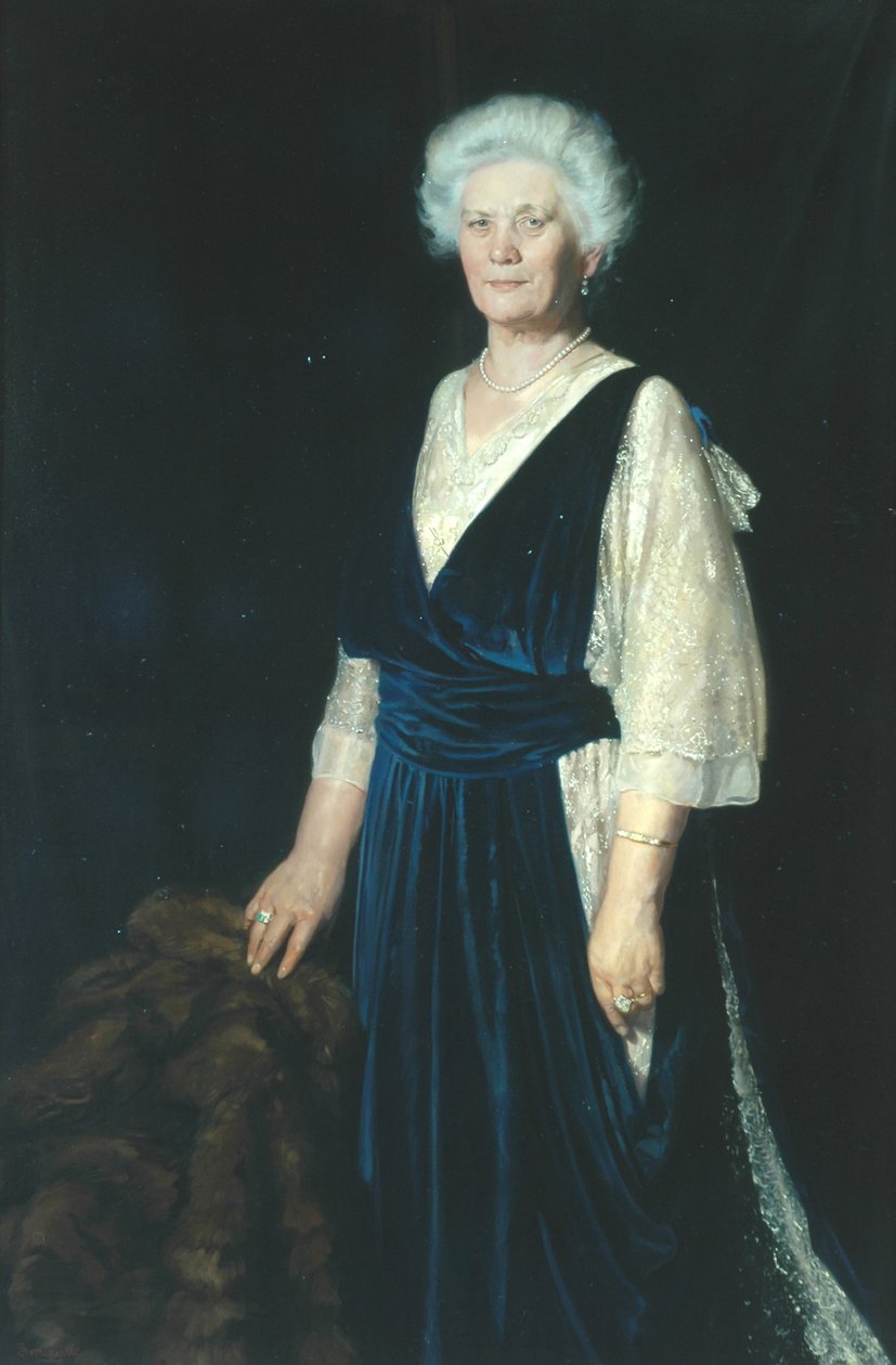 Lady Hill (olie på lærred) af Howard Somerville