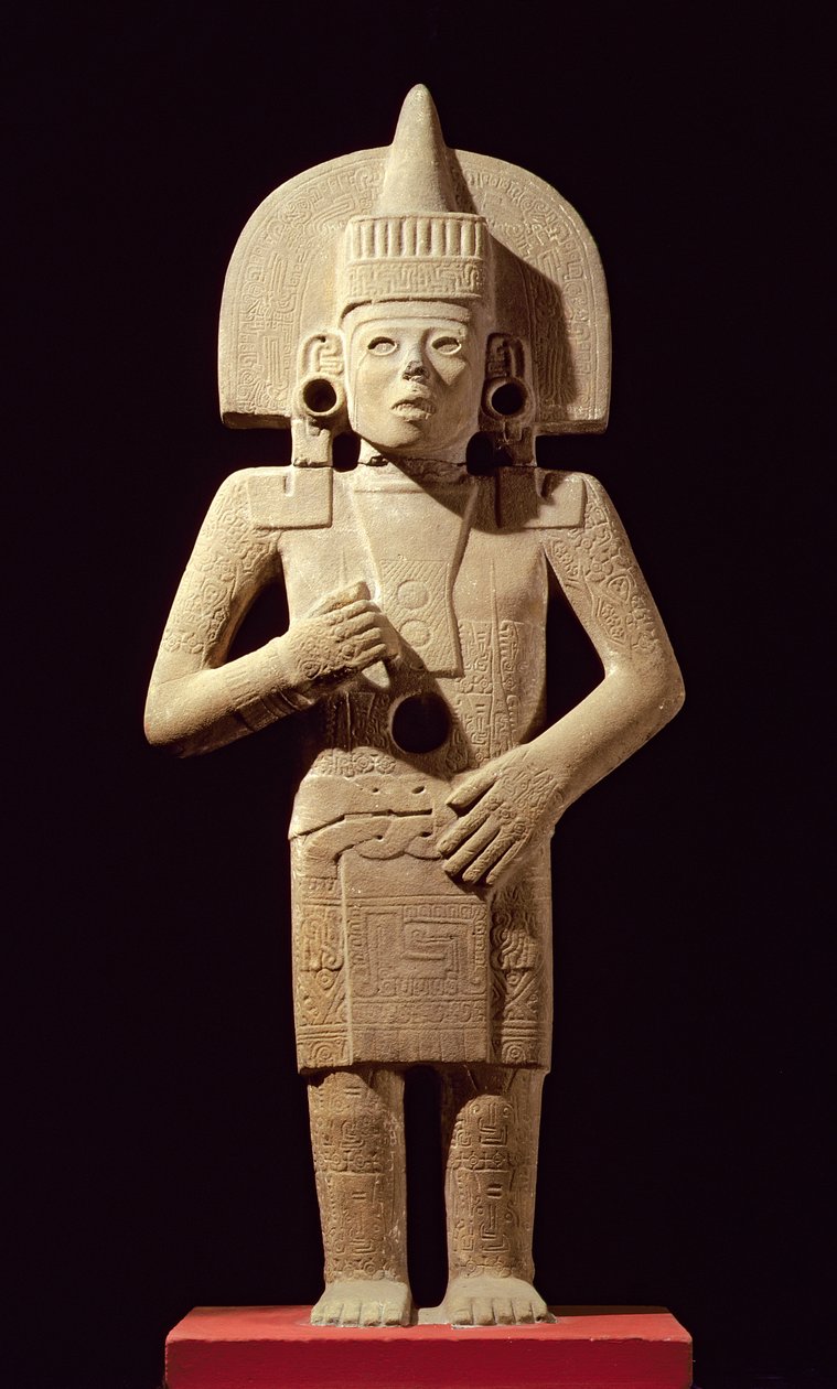 Life-Death Figure, fra Veracruz, Mexico, 900-1250 (se 180901) af Huaxtec