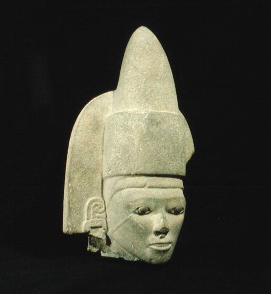 Huaxtec Head, Post Classic Period (900-1521) (sten) af Huaxtec Huaxtec