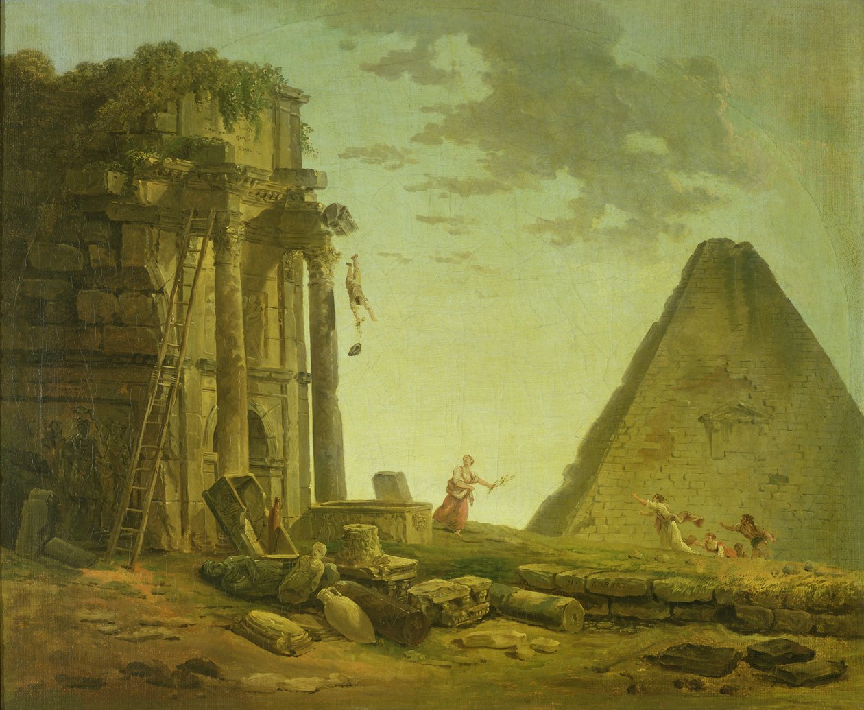 Ulykken af Hubert Robert