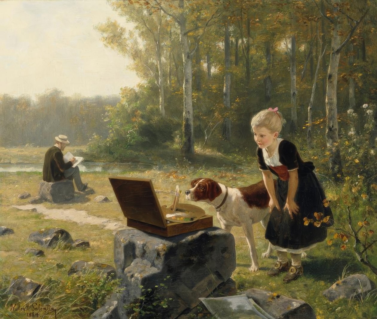 Kunstelskerne af Hubert Salentin