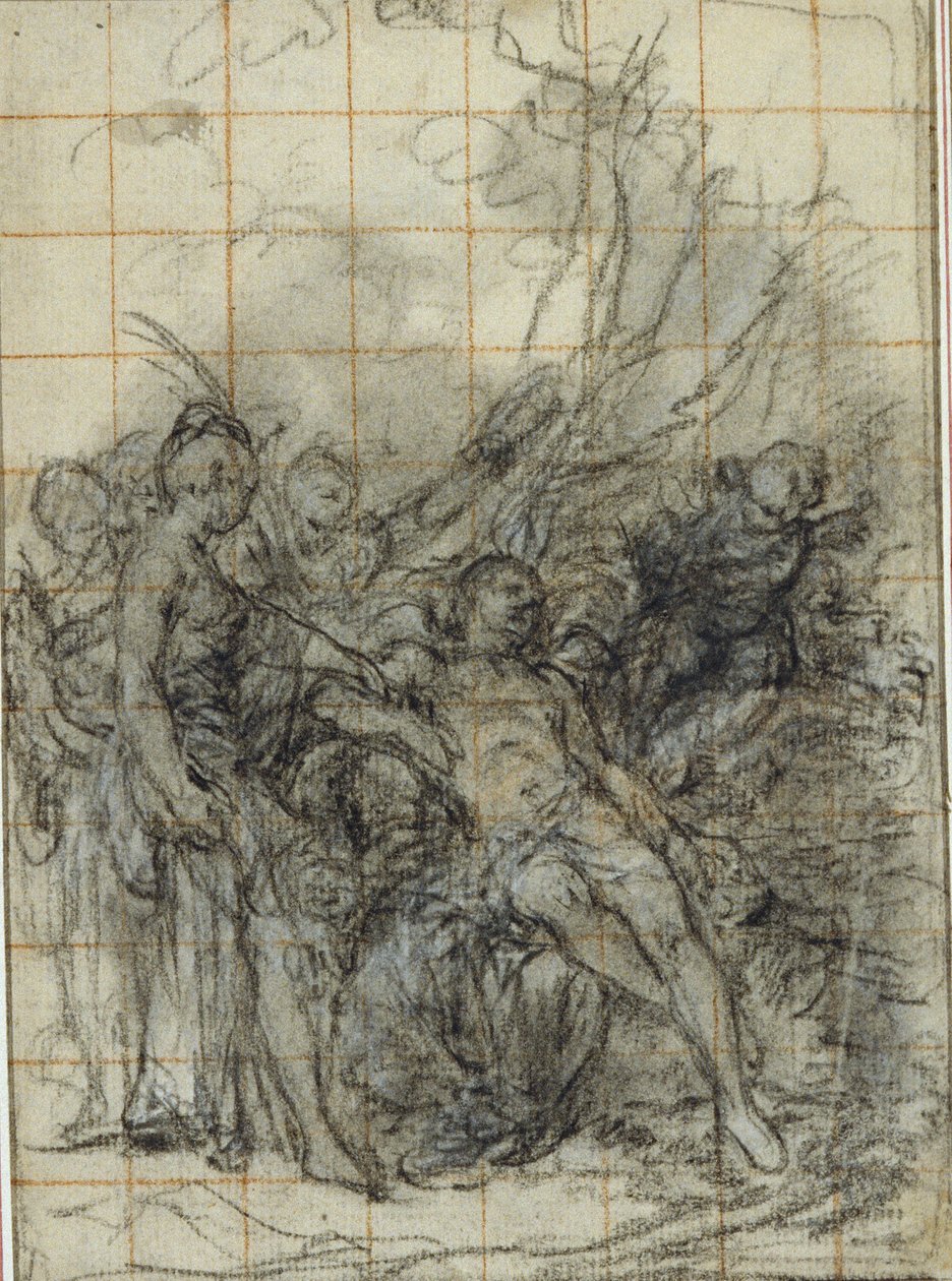 Adonis (?) død af Hubert Francois Gravelot