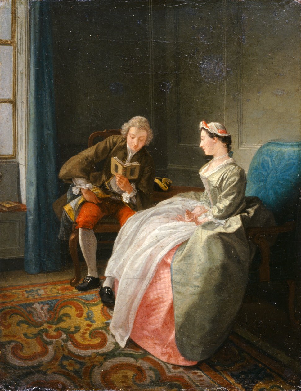 Læseren af Hubert Francois Gravelot