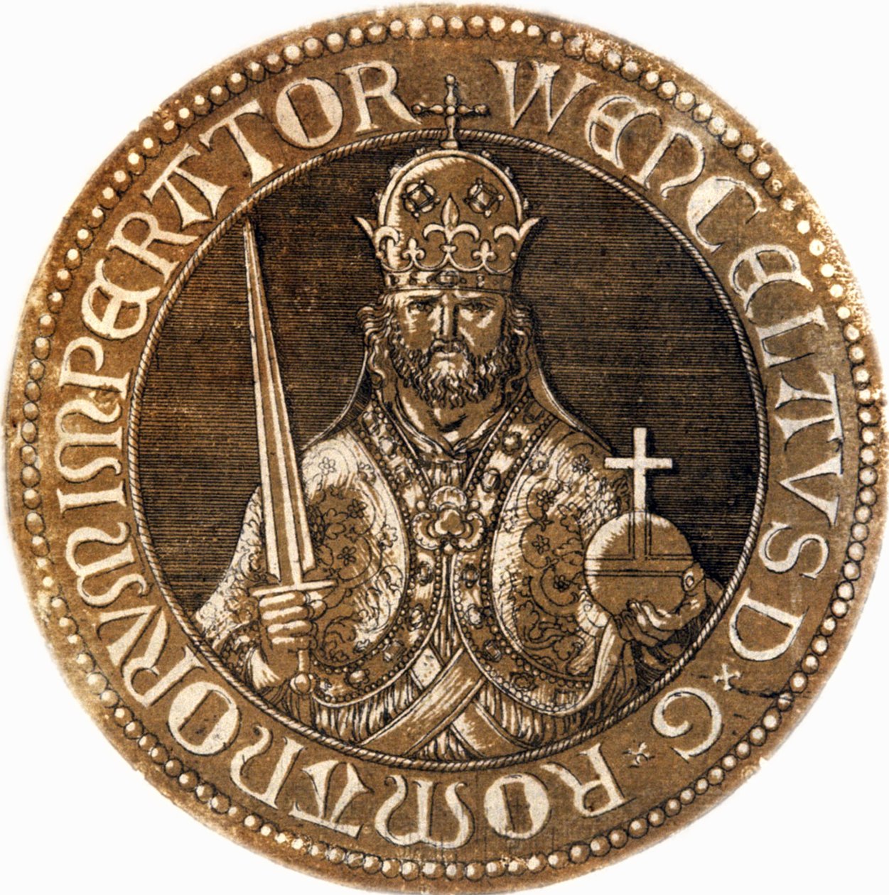 Sankt Venceslav I af Bøhmen af Hubert Goltzius