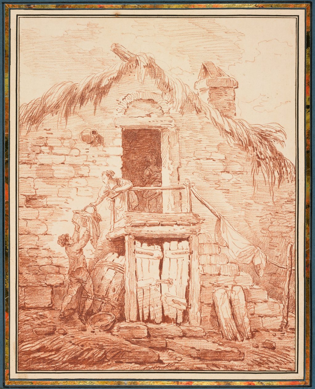 Et stenhus af Hubert Robert