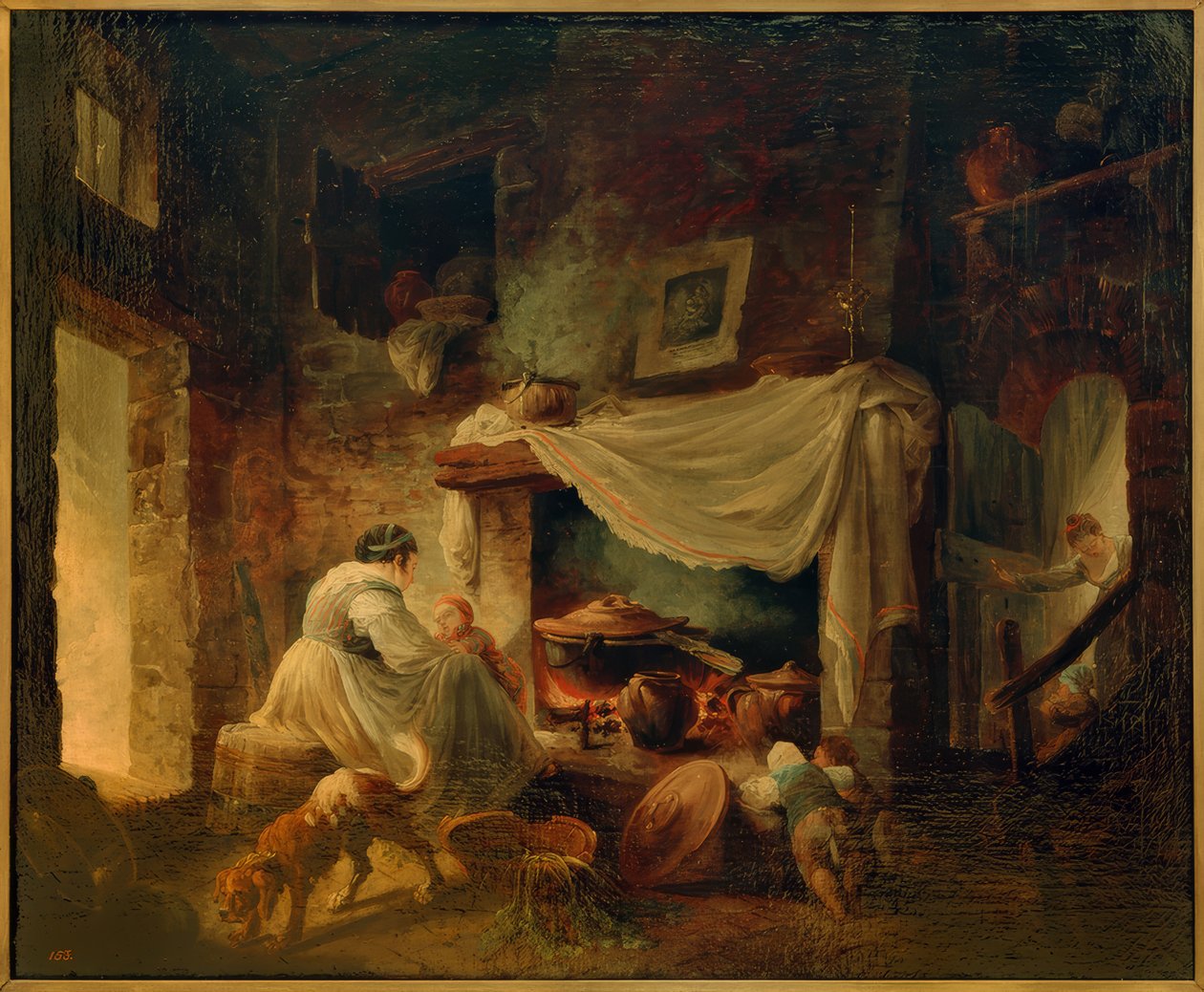 italiensk mad af Hubert Robert