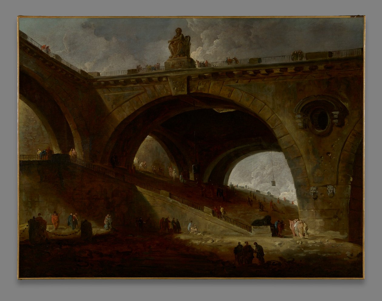 Den Gamle Bro af Hubert Robert