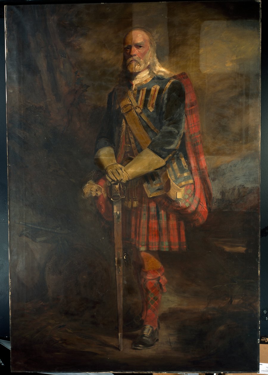 John Gordon fra Glenbucket af Hubert von (studio of) Herkomer