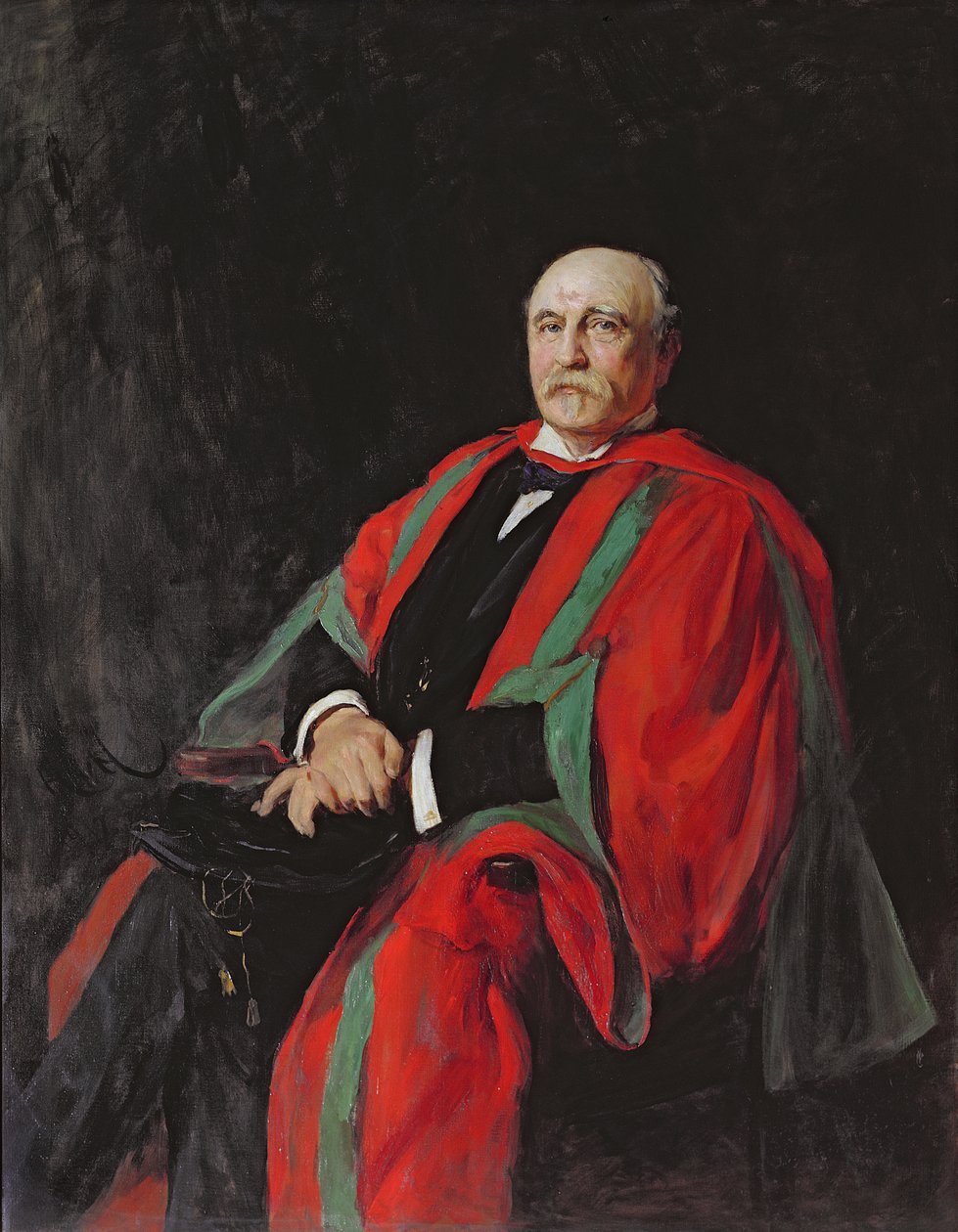 Oberst T W Harding (olie på lærred) af Hubert von Herkomer