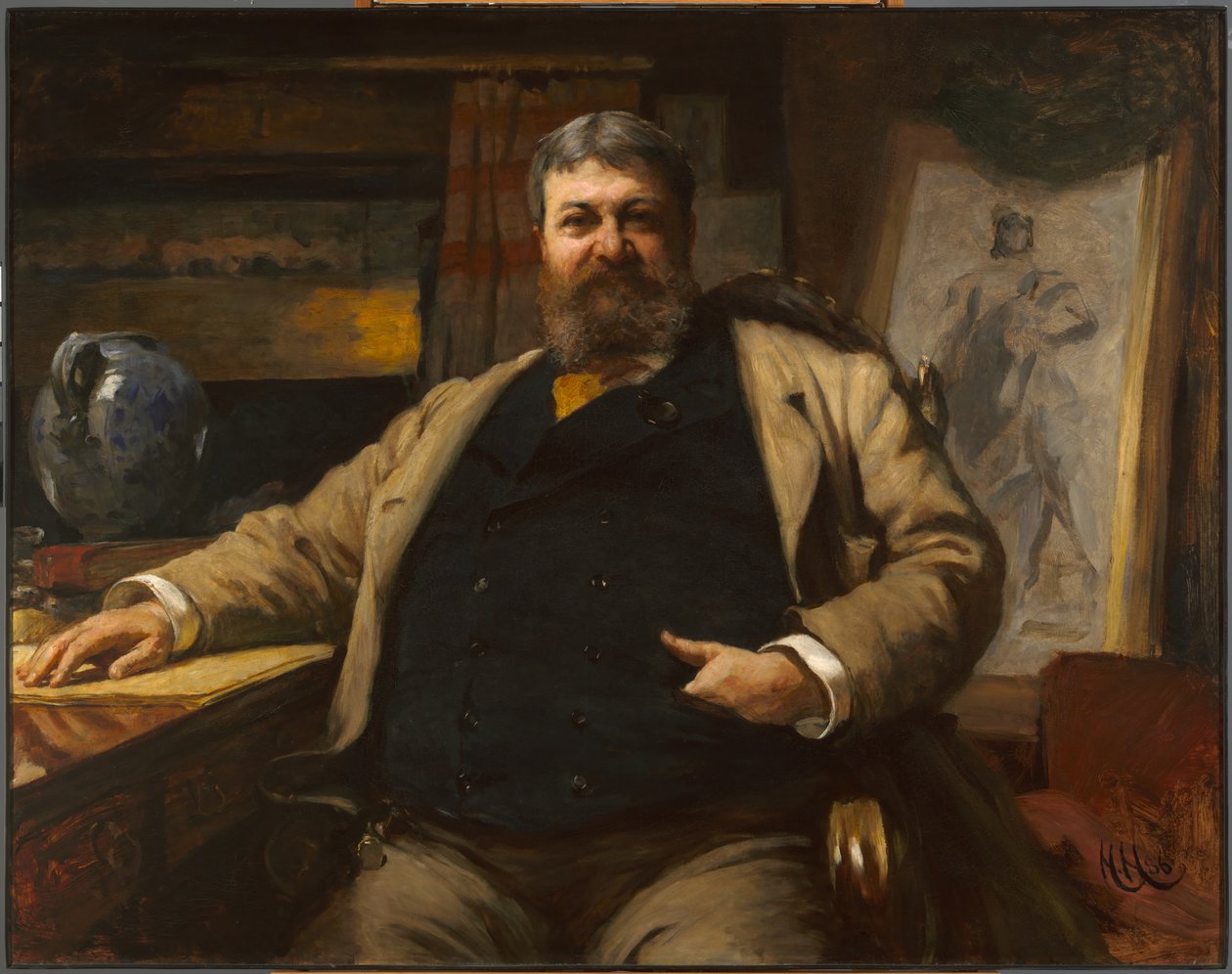 H. H. Richardson af Hubert von Herkomer