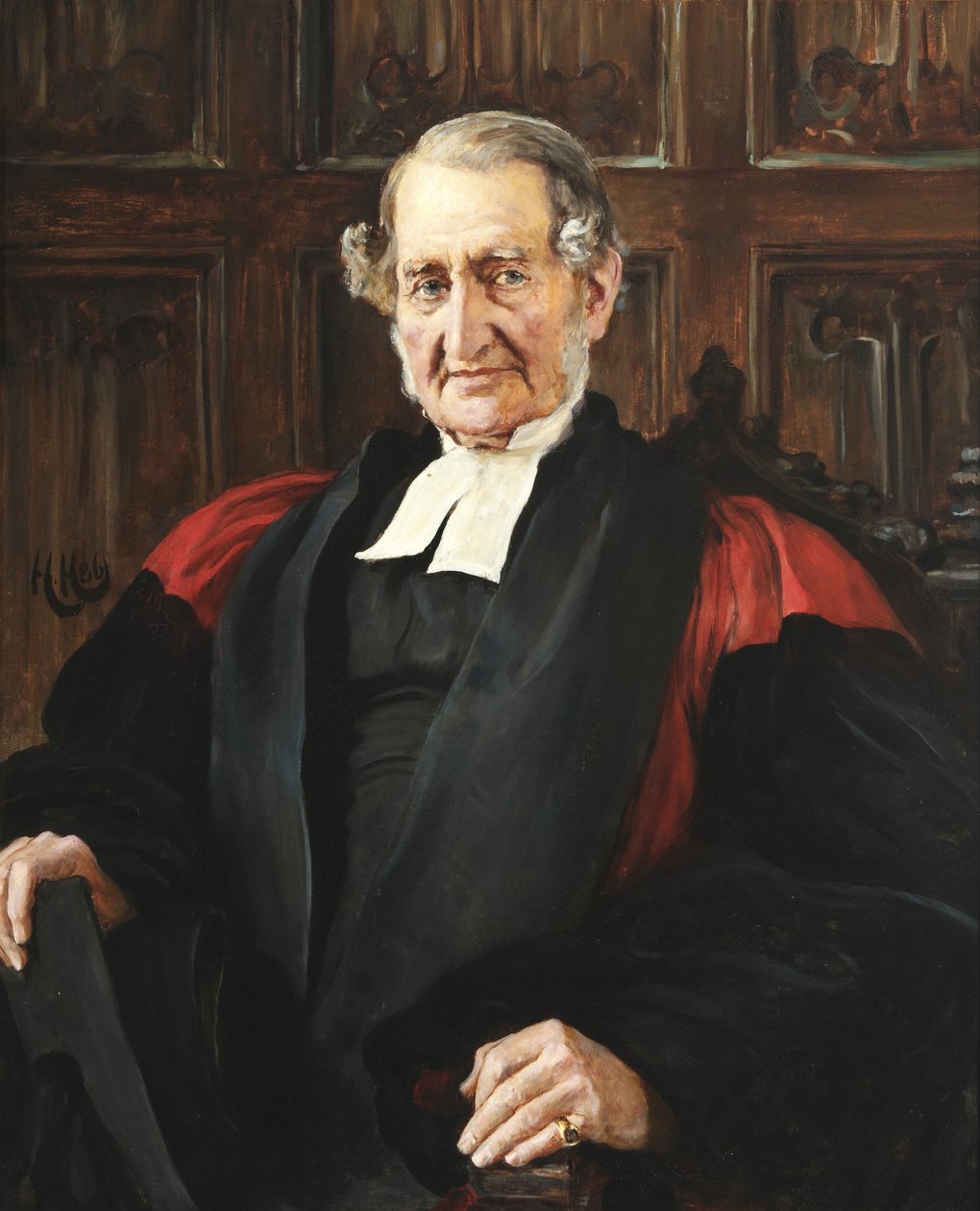 James Edwards Sewell af Hubert von Herkomer