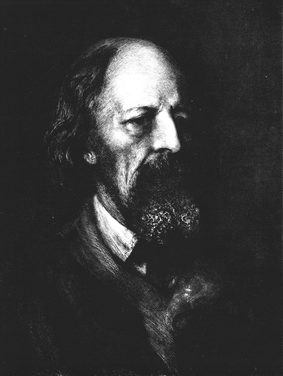 Lord Tennyson, c1880, 1911 af Hubert von Herkomer