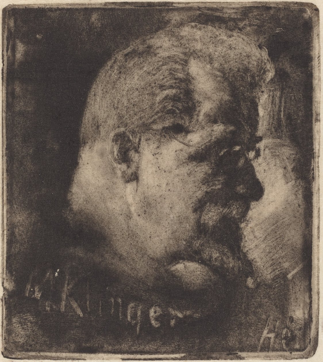 Max Klinger af Hubert von Herkomer