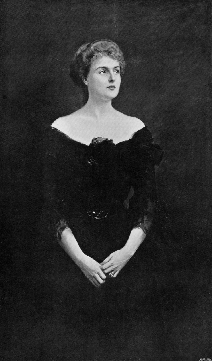Fru Errol Guy Turner, 1903. af Hubert von Herkomer