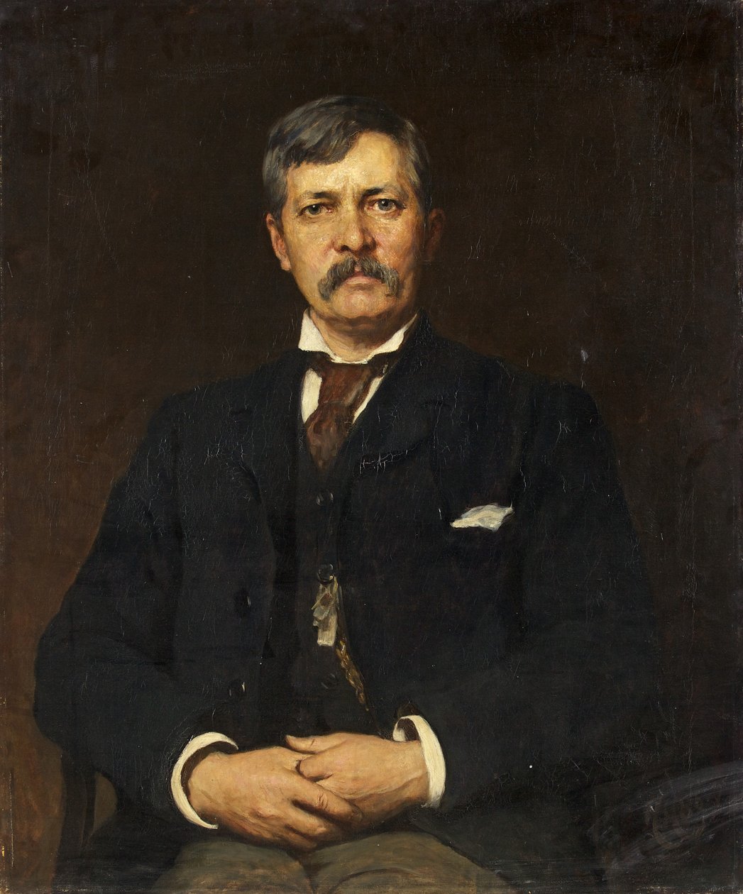 Sir Henry Stanley af Hubert von Herkomer