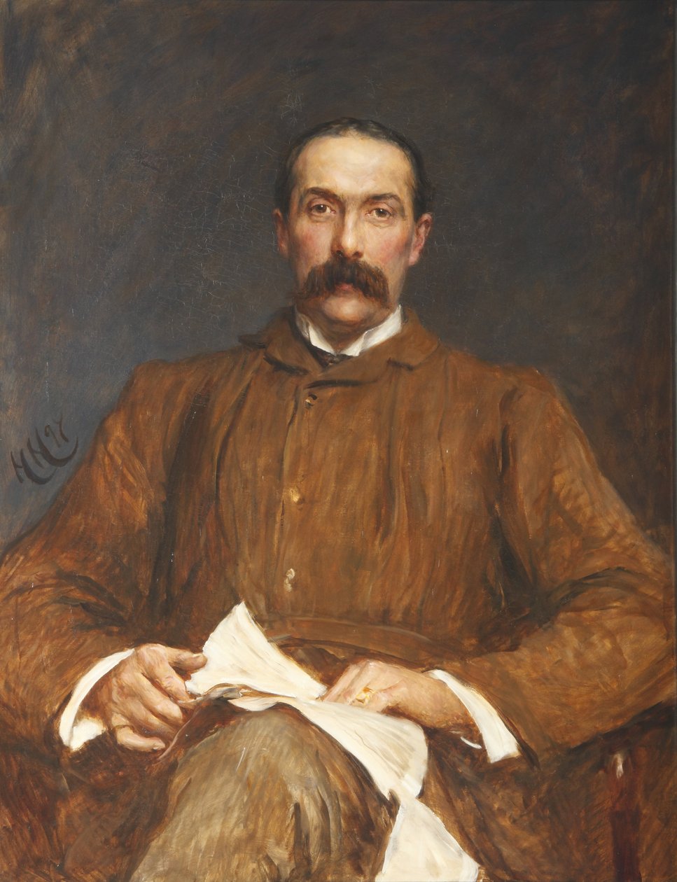 William Leonard Courtney af Hubert von Herkomer