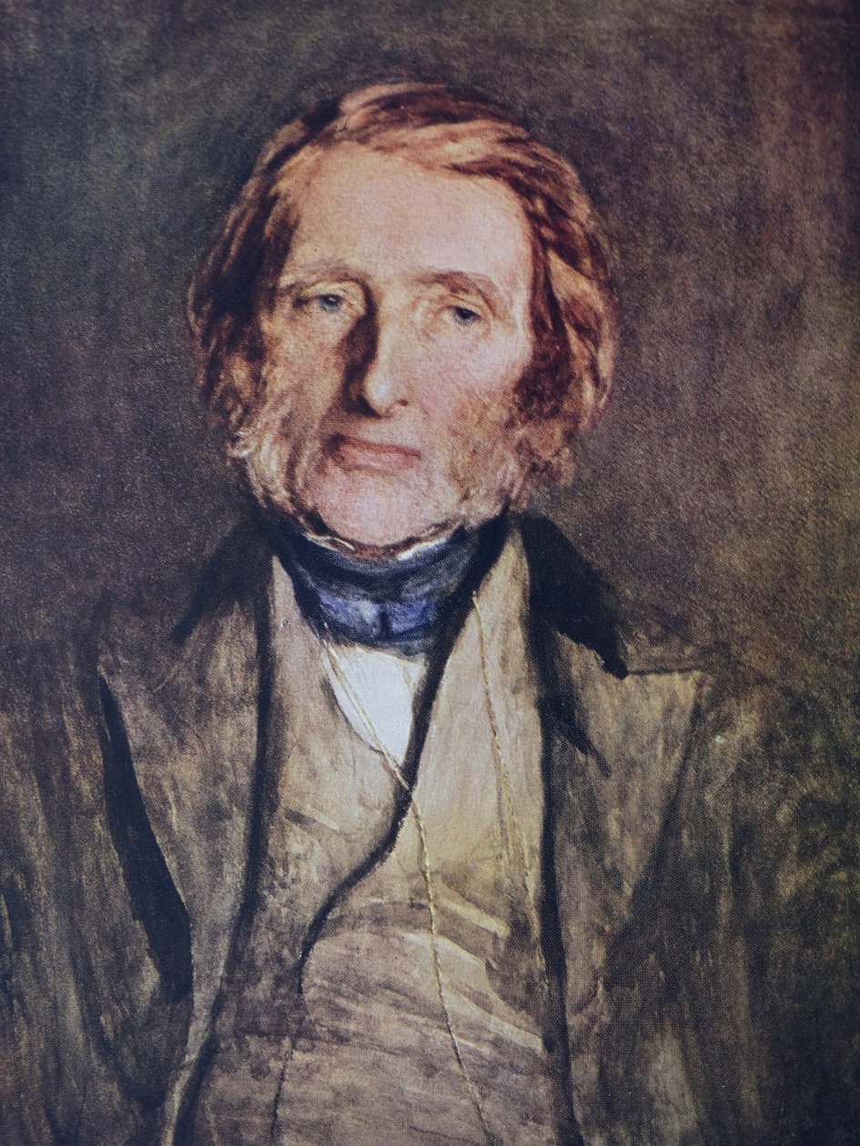 portræt af John Ruskin af Hubert von Herkomer
