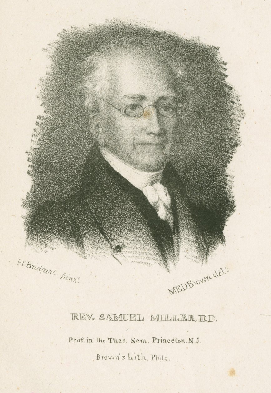 Rev. Samuel Miller, D.D. af Hugh Bridgeport