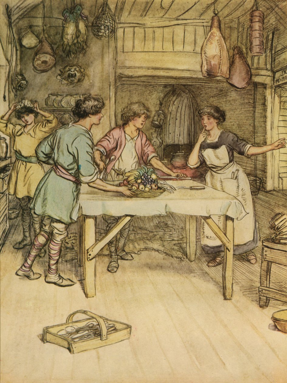 J M Barrie Den beundringsværdige Crichton af Hugh Thomson