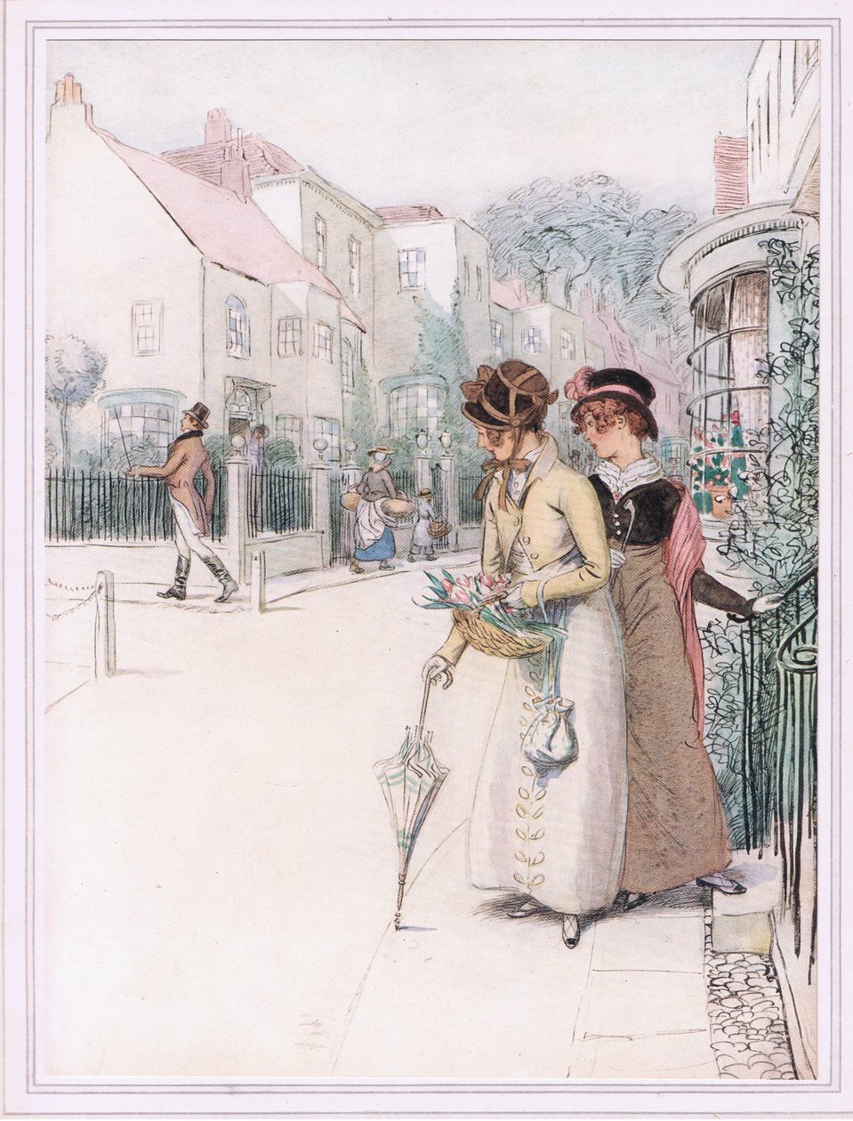 Phoebe: Du ved, hvor galant han svinger sin stok. af Hugh Thomson