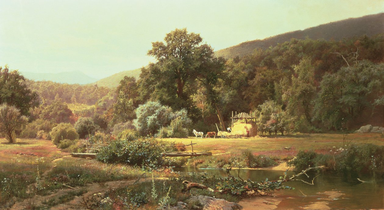 Sommer i Blue Ridge, 1874 af Hugh Bolton Jones