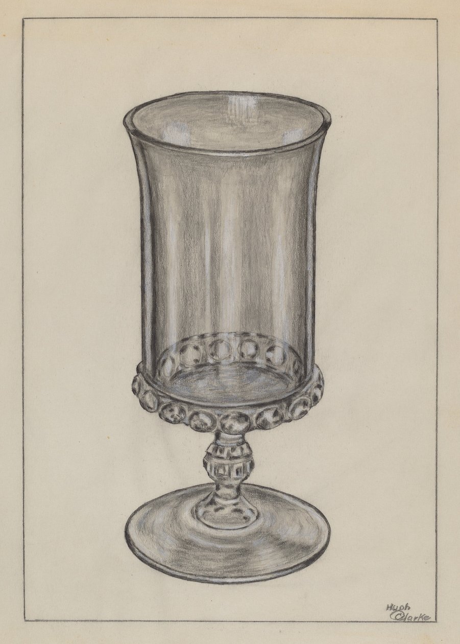 Drikkeglas af Hugh Clarke