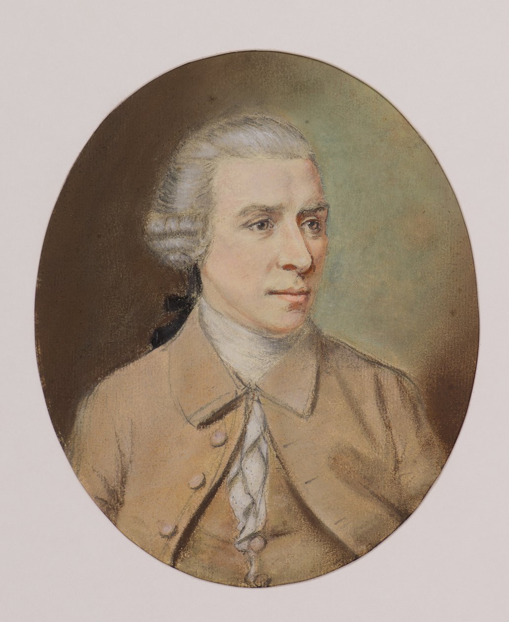 Portræt af en mand (eller Gavin Hamilton) af Hugh Douglas (manner of) Hamilton