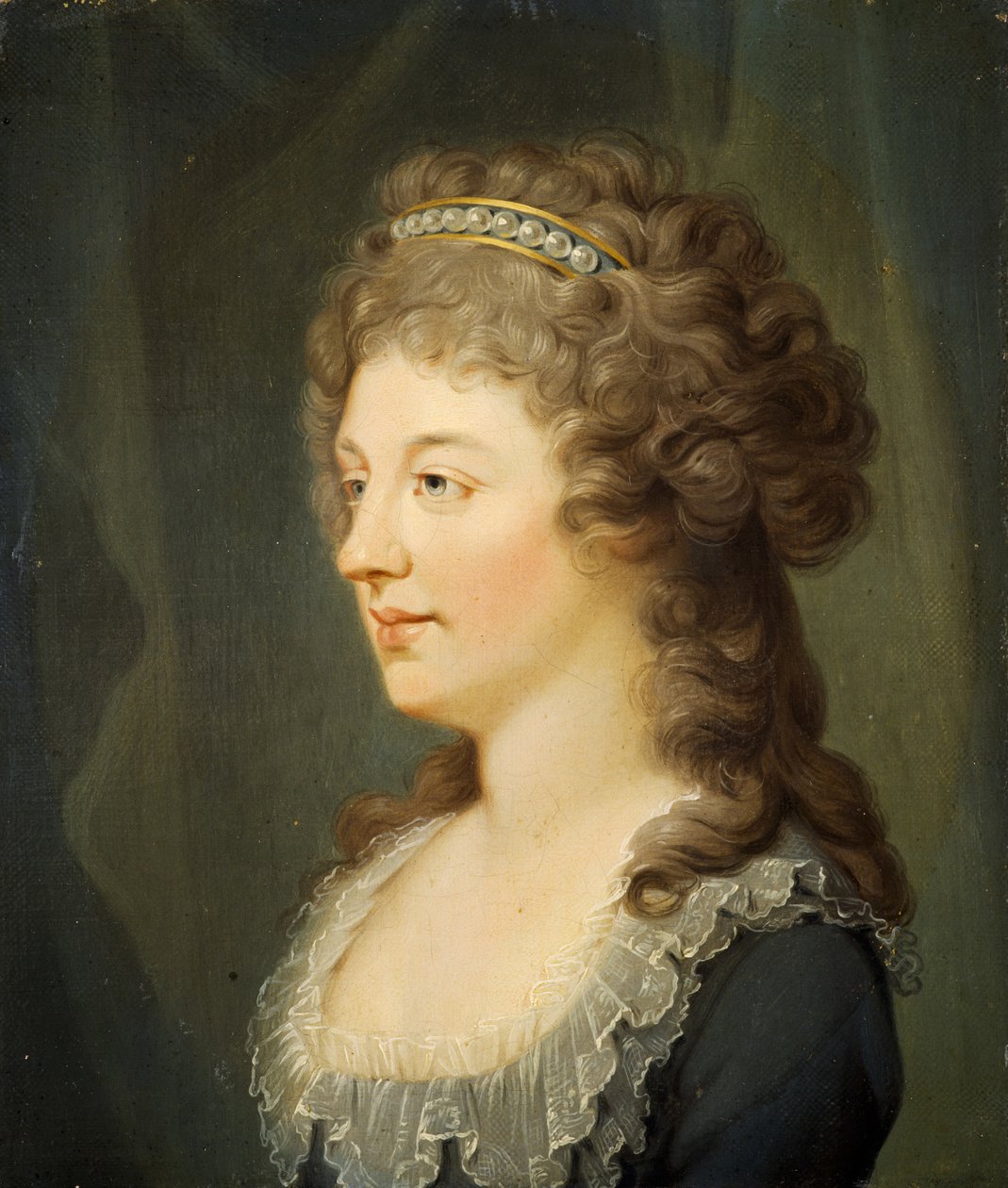 Portræt af Charlotte Stuart, hertuginde af Albany (1753-1789) af Hugh Douglas Hamilton