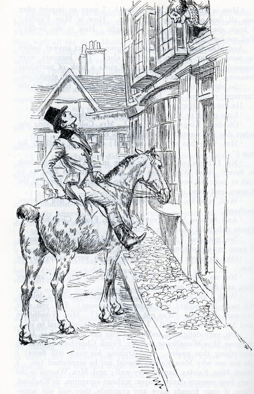 Illustration til "Emma" af Jane Austen (illustration) af Hugh Thomson